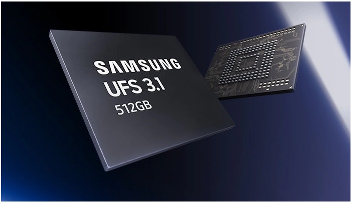 首款用于旗舰版智能手机的 512GB 通用闪存芯片
